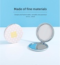 Simple Round Portable Mirror
