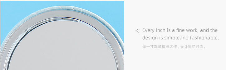 Simple Round Portable Mirror