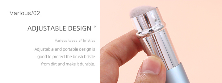 Adjustable Oblique Blush Brush