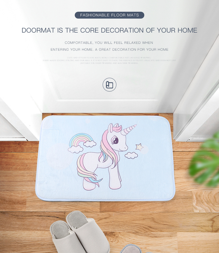 Unicorn Collection Doormat (A)