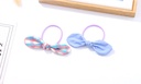 Fashionable Two-tone Checks Hair Tie 2PCS