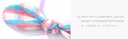 Fashionable Two-tone Checks Hair Tie 2PCS