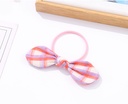 Fashionable Two-tone Checks Hair Tie 2PCS
