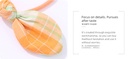 Simple Light Color Checks Hair Tie 2PCS