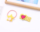 Loving Heart Hair Clip Star Hair Tie Set