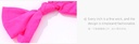Simple Beautiful Solid Color Bow Hair Band
