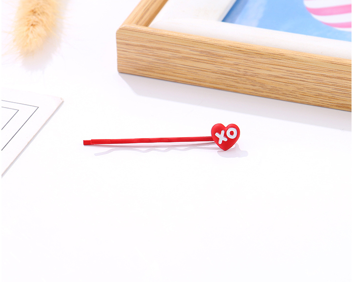 Frog Loving Heart Hair Pin 2 PCS