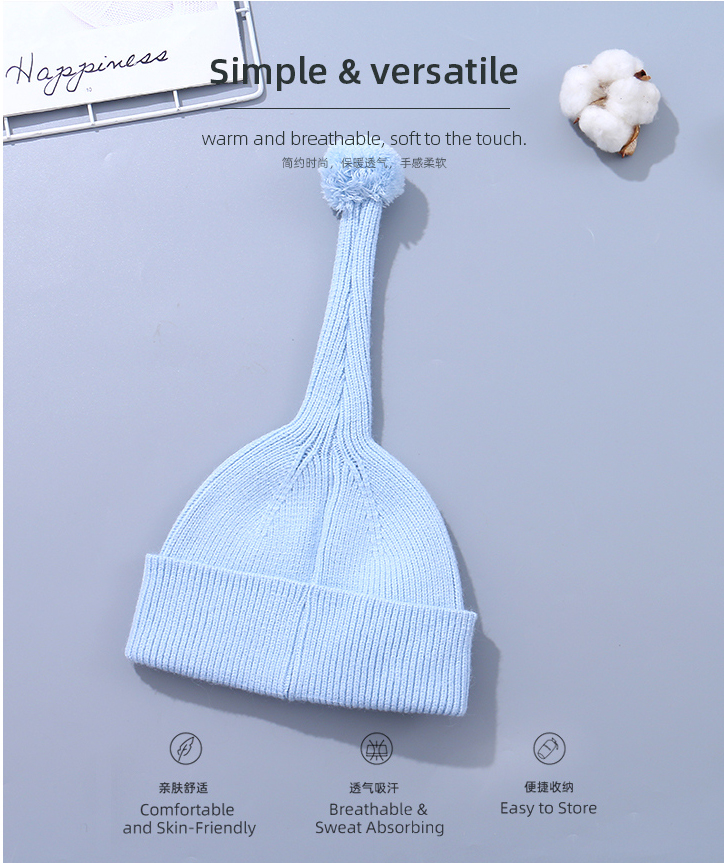 Animal Ornament Knitted Hat for Kids