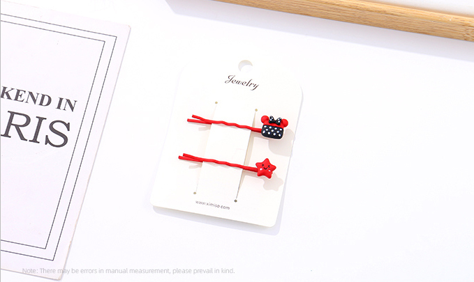 Cute Mouse Hair Pin 2 PCS