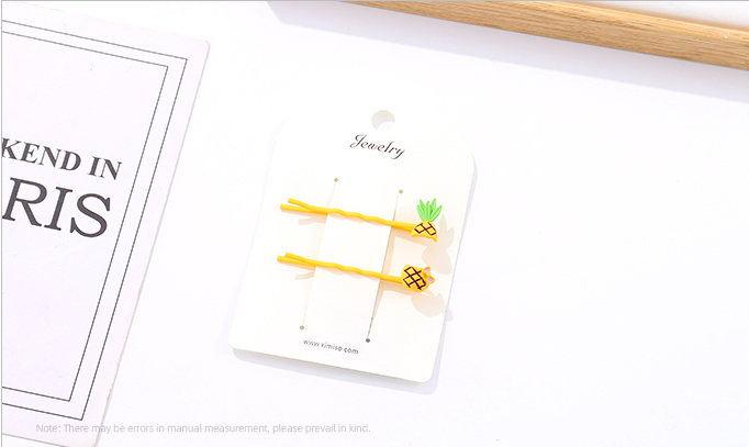 Pineapple Hair Pin 2 PCS