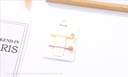 Flower and Cactus Hair Pin 2 PCS