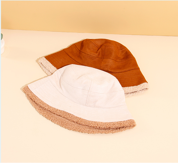 Imitated Plush Double Sided A/W Sunhat