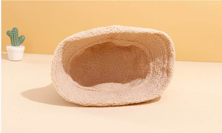 Imitated Plush Double Sided A/W Sunhat
