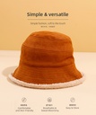 Imitated Plush Double Sided A/W Sunhat