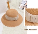 Simple Elegant Gauze Decoration Hat