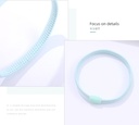 Fashionable Interlocking Circles Acrylic Hair Tie 2 PCS