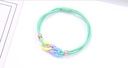 Fashionable Interlocking Circles Acrylic Hair Tie 2 PCS