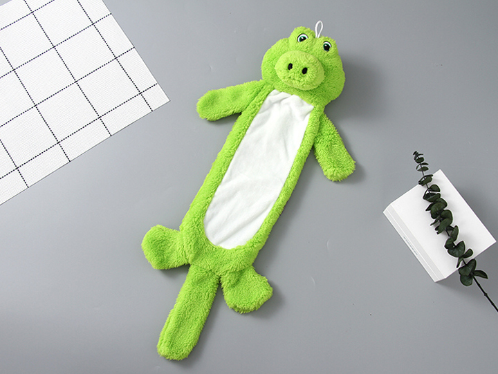 Squeaker Pat Toy for Pets (Gekonni)(Green//White)