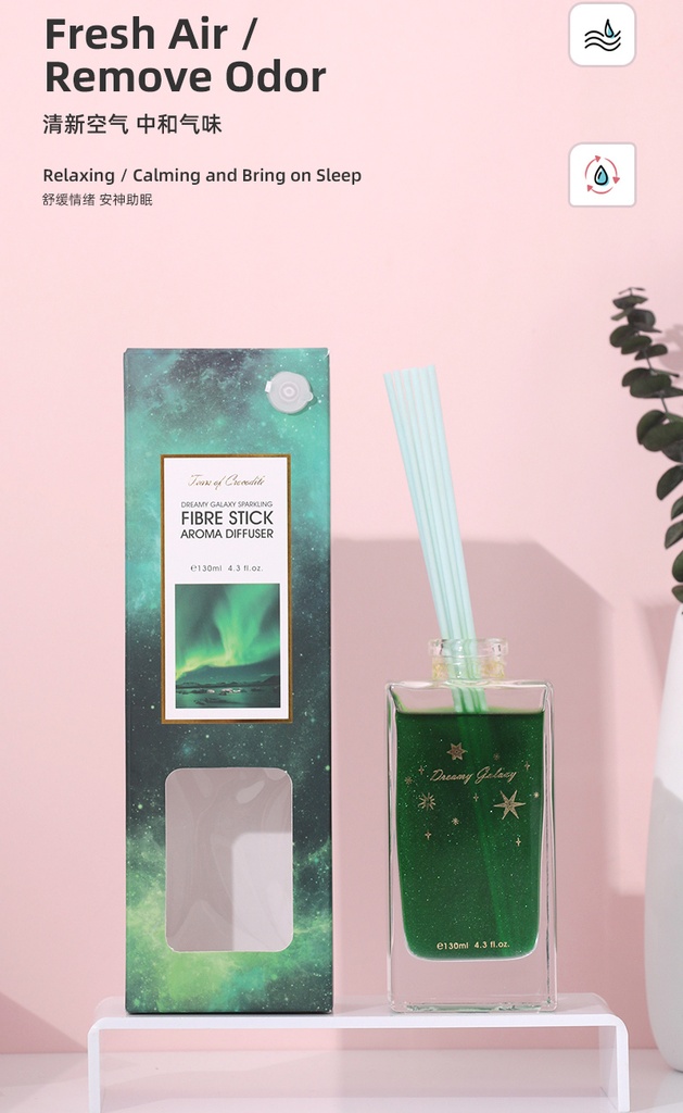 Dreamy Galaxy Sparkling Fibre Stick Aroma Diffuser 130ml/4.3fl.oz. (Tears of Cro