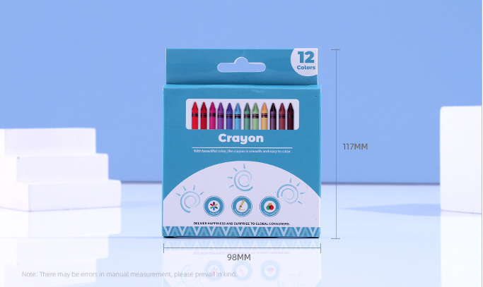 12 Colors Small Crayon-2612(98*117mm)