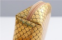 Fish Scales Look Shell Coin Purse(Gold)
