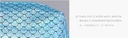 Fish Scales Look Cosmetic Bag(Blue)