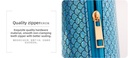 Fish Scales Look Cosmetic Bag(Blue)