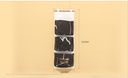 Marble Series Hanging Storage Bag with 3 Half-circle Pockets