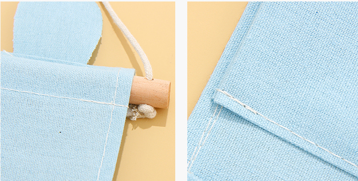 Ear Bear Series Hanging Storage Bag with 2 Pockets