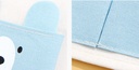 Ear Bear Series Hanging Storage Bag with 3 Pockets and 3 Hooks