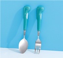 Dinosaur Cutlery Set(Dark Blue)