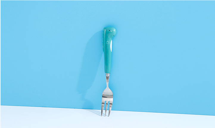 Dinosaur Cutlery Set(Dark Blue)