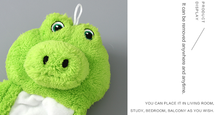 Squeaker Pat Toy for Pets (Gekonni)(Green//White)