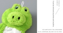 Squeaker Pat Toy for Pets (Gekonni)(Green//White)