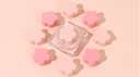 Dual Use Powder Puff (Cherry Blossom)