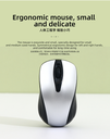 2.4G Simple Office Wireless Mouse(Silver)-AM8130-H02