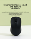 2.4G Simple Office Wireless Mouse(Black)-AM8130-H01