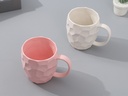 Water Cube Toothbrush Mug (Pink/White)