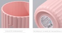 "8" Shaped Handle Toothbrush Mug (Pink/White)