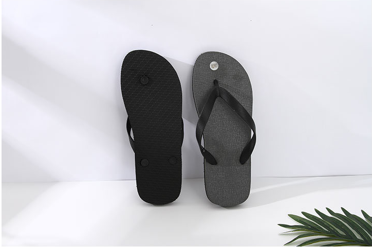 Simple Style Solid Color Flip Flops for Men 