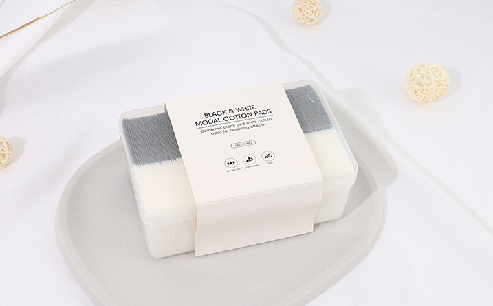Black & White Modal Cotton Pads (280 counts)