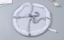 Single Tier Honeycomb Mesh Clothes Drying Rack