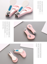 Nail Clipper for Baby (2 Count)(Pink)