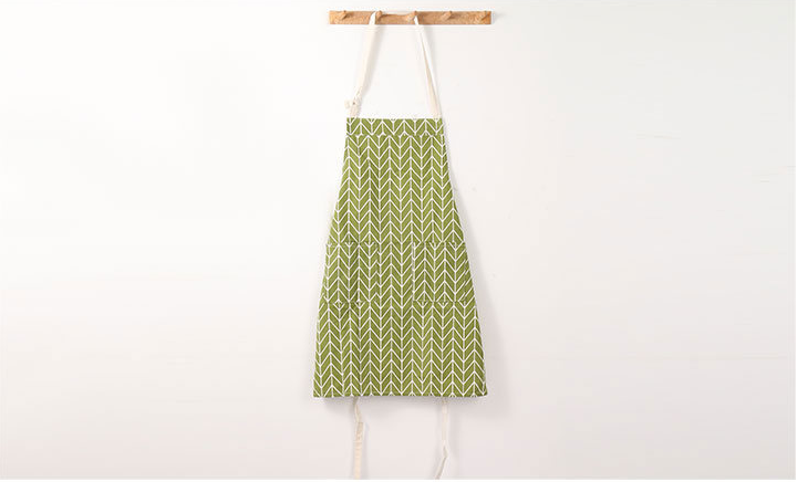 Geometry Pattern Apron (Green)