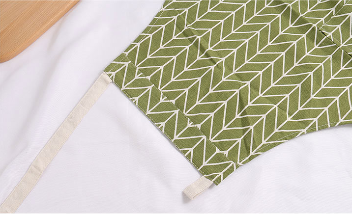 Geometry Pattern Apron (Green)