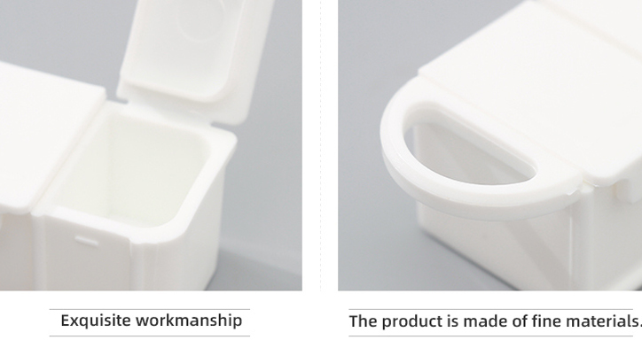 4 Compartments Pill Dispenser with Buckle