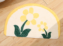 Fresh Irregular Printing Absorbent Floor Mat
