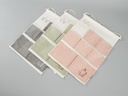 Simple Solid Color Series Hanging Storage with 7 Compartments (Green)