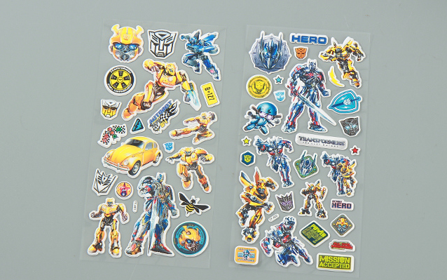 Transformers Foam Sticker