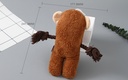 Squeaker Pat Toy (Gemenker)(Brown)